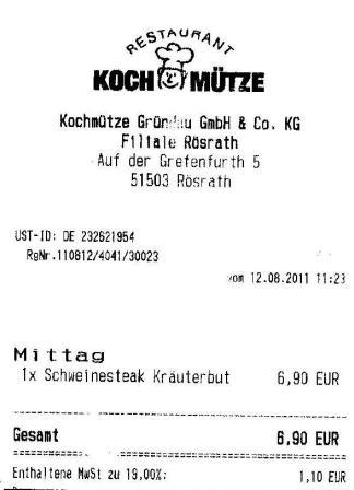 wnad Hffner Kochmtze Restaurant